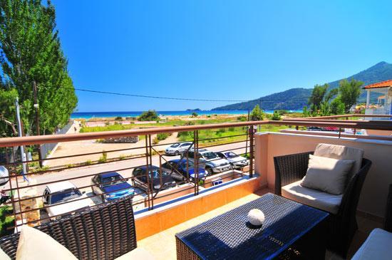 Meltemi Villa Hriszí Amudiá Kültér fotó