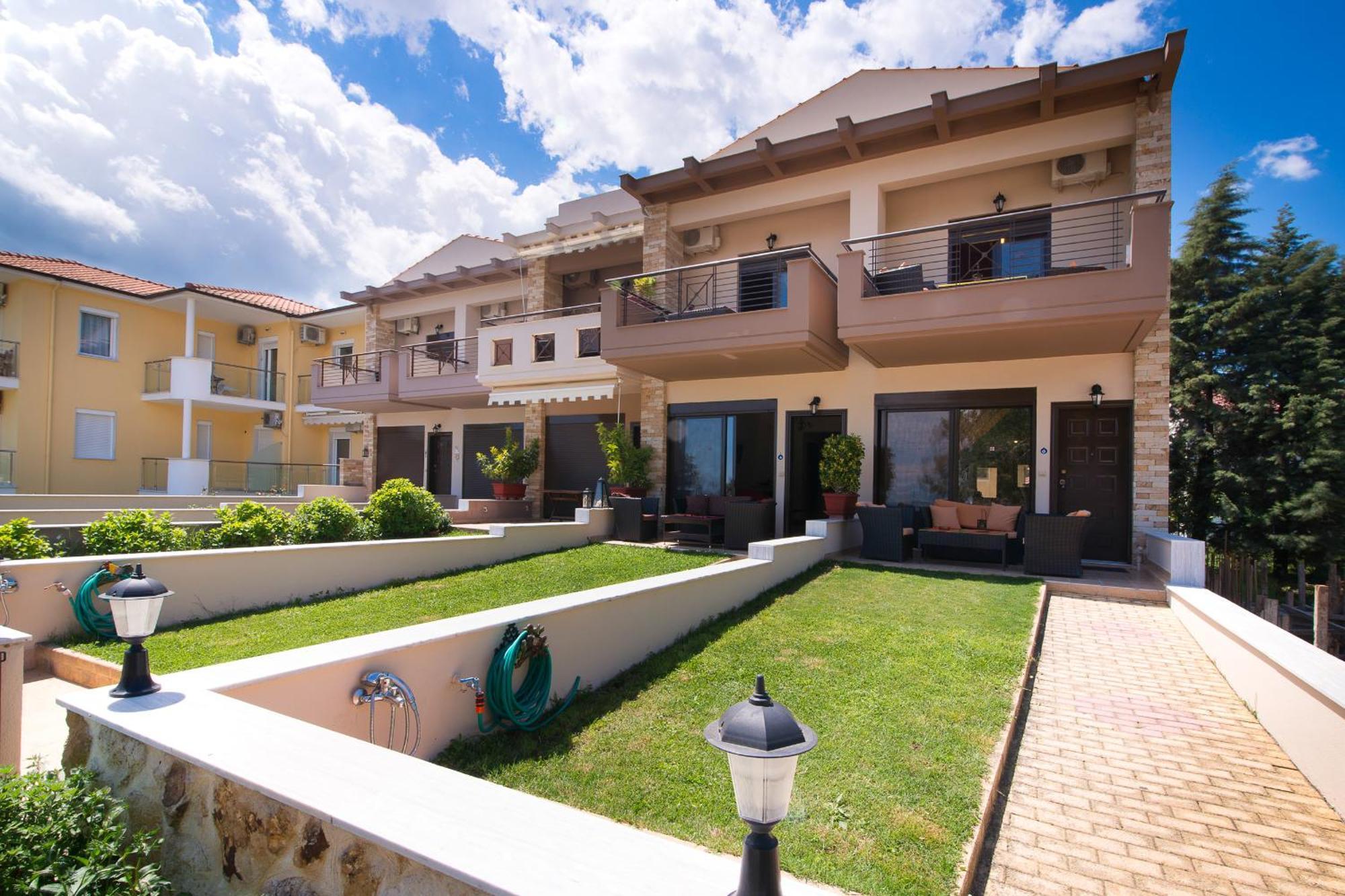 Meltemi Villa Hriszí Amudiá Kültér fotó